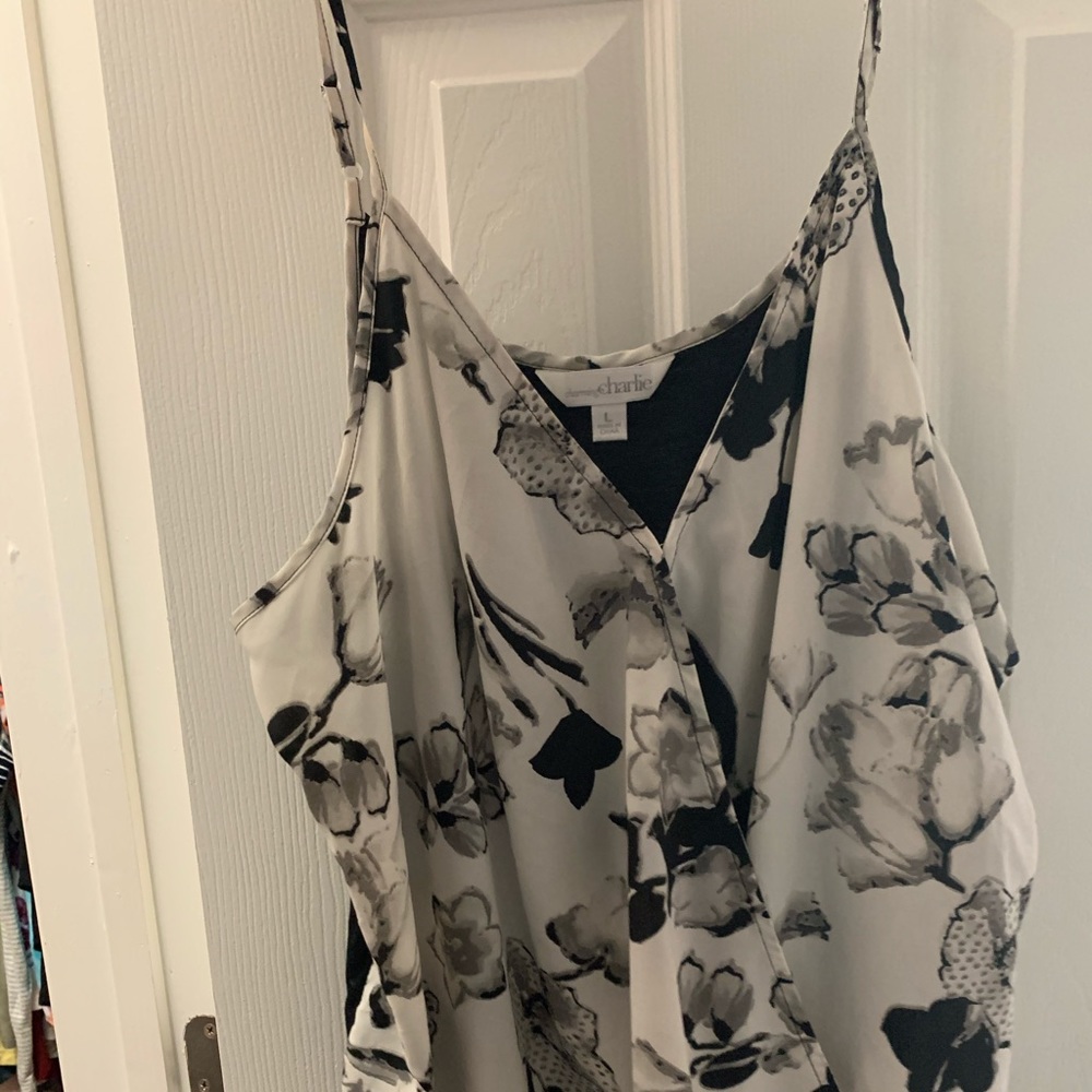 Floral tank top